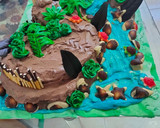 Foto del paso 5 de la receta: Tarta Jurassic World personalizada