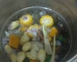 Sayur santan daun katuk,labu kuning,jagung manis langkah memasak 2 foto