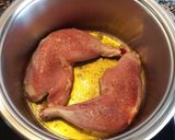Foto del paso 2 de la receta Pollo a la pimienta con parmentier de remolacha