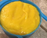 A picture of step 3 of Instant Mango CustardEggless No gelatin.
