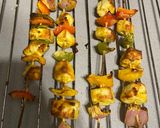 A picture of step 4 of Paneer tikka.