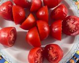 Φωτογραφία βήματος 1 της συνταγής Caprese με ντοματίνια σαν σουβλάκι