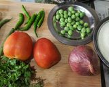 A picture of step 1 of Vegetable sooji upma (rava upma).