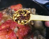 A picture of step 3 of Koyla karahi.