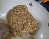 A picture of step 3 of Walnut halwa.