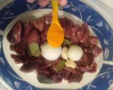 عکس مرحله 3 از دستور خوراک دل مرغ solmaz