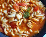Foto langkah ke 4 dari resep Cumi basah saus merah (tidak pedas).