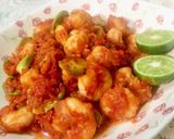 Foto langkah ke 8 dari resep Udang Pete Balado.