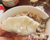 Hình bước làm 6 của món Há cảo Gyoza Nhật Bản