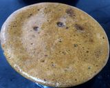 A picture of step 2 of Dalgona candy coffee.