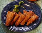 Singhara atta triangles recipe step 5 photo