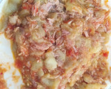 Foto del paso 4 de la receta: Berenjenas rellenas de atún, en microondas