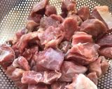 عکس مرحله 1 از دستور خوراک گوشت و لوبیا سبز