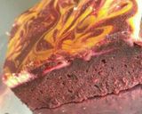 Foto langkah ke 7 dari resep Cheese Cake Brownies Red Velvet.