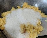 A picture of step 2 of Sooji Rava Halwa Cake.