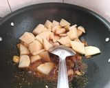 A picture of step 3 of String beans Sabji (Farasbi chi Bhaji).