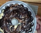 Foto langkah ke 4 dari resep Marmer Brownies Cake.