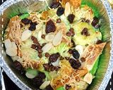 Foto langkah ke 4 dari resep Bread pudding pandan w banana.