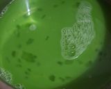 Foto langkah ke 3 dari resep Puding Lumut Coklat Pandan.