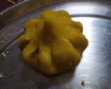 आंब्याच्या रसातील मोदक (ambyachya rasatil modak recipe in marathi) रेसिपी स्टेप 7 फोटो 