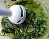 Foto del paso 2 de la receta: Penne Rigate con crema de espinacas