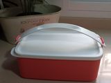 Tarta de galletas y chocolate blanco Tupperware
