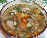 Foto langkah ke 5 dari resep Sup Kentang Ayam Kampung.