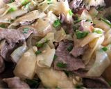 Hình bước làm 5 của món Su Hào Xào Thịt Bò - Món Xào Đưa Cơm Mùa Lạnh