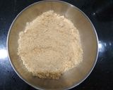 A picture of step 2 of Peanut Katli👌.