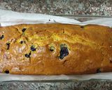 A picture of step 6 of Blueberry custard cake.