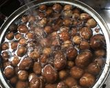 A picture of step 1 of Boiled Bambara beans(gurjiya).