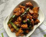 Foto langkah ke 4 dari resep Tumis Tempe Cabe Ijo.