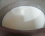 A picture of step 1 of Masala Milk.