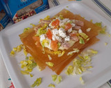 Foto del paso 7 de la receta: Ensalada de pasta brick con queso y mahonesa de aguacate