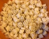 A picture of step 2 of Mini Wagon Wheel Pasta Salad.