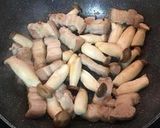 塔香五花杏鮑菇的食譜步驟2照片