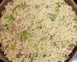 Foto del paso 4 de la receta: Pastel de brócoli, bacon y queso al horno