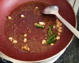A picture of step 7 of Fried tur dal.