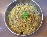 A picture of step 5 of Jain Whole Ragi and Rawa Upma.