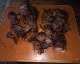 A picture of step 3 of Mbuzi choma.