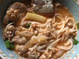 茄汁鯖魚麵🥫🐟（清冰箱料理）