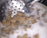 A picture of step 3 of Semolina dumplings (Dan wake).