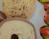 A picture of step 9 of Special halki phulki moong daal khichri aur lauki ka raita.