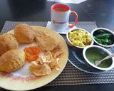 A picture of step 6 of SundayBreakfast#theme challenge.