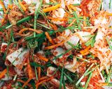 Hình bước làm 19 của món Kim chi cải thảo