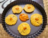 A picture of step 5 of Cornmeal Idli.