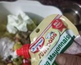 A picture of step 2 of Mix fruits and vegetables salad with hung curd.