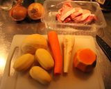 Foto del paso 1 de la receta: Costeletas de cerdo pureadas