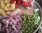 पत्ता गोभी मटर आलू की सब्जी (Patta gobhi matar aloo ki sabzi recipe in hindi) रेसिपी चरण 2 फोटो