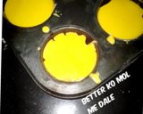 A picture of step 4 of Orange cupcakes.